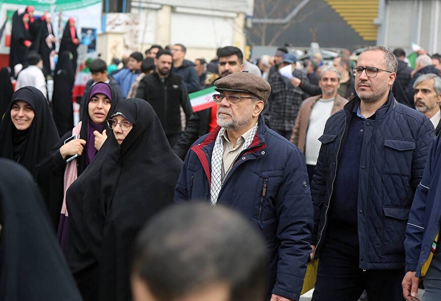 حضور دکتر ذوالقدر در راهپیمایی عظیم 22 بهمن‌ 