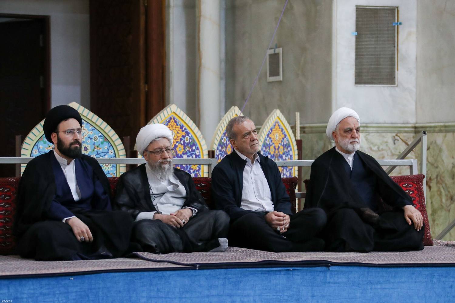 حضور رییس مجمع تشخیص مصلحت نظام در مراسم سی‌وششمین سالگرد ارتحال امام خمینی(ره)