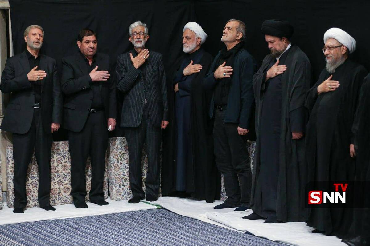 گزارش تصویری اولین شب مراسم عزاداری سید و سالار شهیدان(ع) در حسینیه امام خمینی(ره)