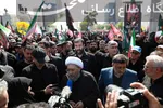 مراسم تشییع و بدرقه رهبر شهید انقلاب 