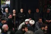 حضور رییس جمهور در دومین شب مراسم عزاداری در بیت شهیدان لاریجانی