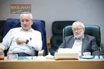 گزارش تصویری نشست مشترک کمیسیون اقتصادی مجمع تشخیص مصلحت با رئیس کل بانک مرکزی در مورد وضعیت بازار ارز / 14 شهریور ۱۴۰۵