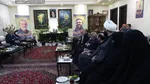  دیدار نمایندگان ادوار مجلس شورای اسلامی با خانواده شهیدان لاریجانی