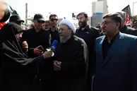 نماهنگ /حضور مردم فقط برای تشییع امام شهید نیست، بلکه حمایت از راهبرد عظیم امام شهیدمان در جبهه مقاومت و ایستادگی در برابر ظلم و استکبار آمریکا است