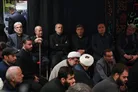حضور رییس جمهور در دومین شب مراسم عزاداری در بیت شهیدان لاریجانی