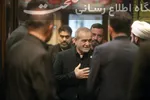 دومین شب مراسم عزاداری سیدالشهدا در منزل شهیدان لاریجانی با حضور رئیس جمهور 