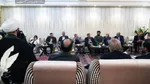  دیدار نمایندگان ادوار مجلس شورای اسلامی با خانواده شهیدان لاریجانی