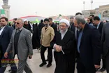 گزارش تصویری حضور آیت الله آملی لاریجانی در راهپیمایی ۲۲ بهمن قم