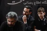 دومین شب مراسم عزاداری سیدالشهدا در منزل شهیدان لاریجانی با حضور رئیس جمهور 