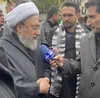 حضور آیت الله آملی لاریجانی در راهپیمایی حماسی روز جهانی قدس