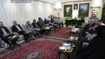  دیدار نمایندگان ادوار مجلس شورای اسلامی با خانواده شهیدان لاریجانی