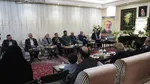  دیدار نمایندگان ادوار مجلس شورای اسلامی با خانواده شهیدان لاریجانی