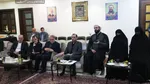  دیدار نمایندگان ادوار مجلس شورای اسلامی با خانواده شهیدان لاریجانی
