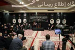 دومین شب مراسم عزاداری سیدالشهدا در منزل شهیدان لاریجانی با حضور رئیس جمهور 