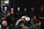 حضور رییس جمهور در دومین شب مراسم عزاداری در بیت شهیدان لاریجانی